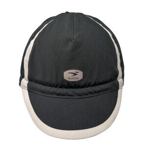 Sugoi Fitted Baseball Hat Black One Size Stretch Short Brim Outdoor